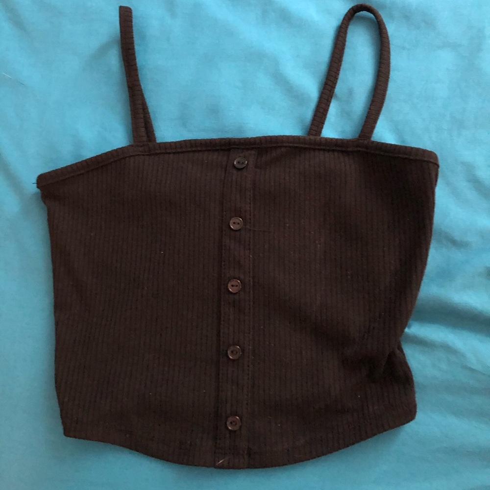 black tank top